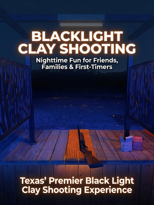 100 Clays Blacklight Shooting Experience